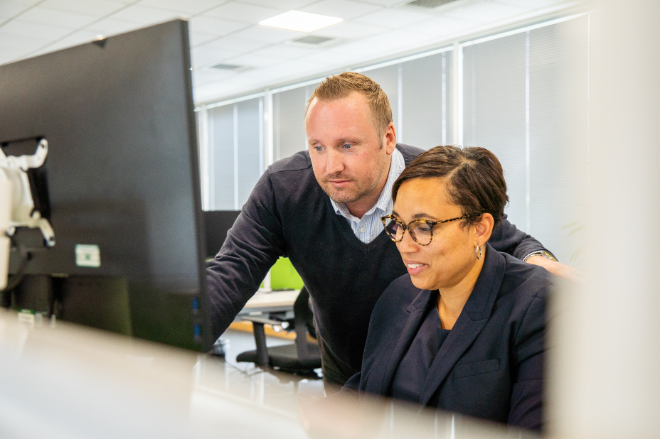 Business development discussing a plan