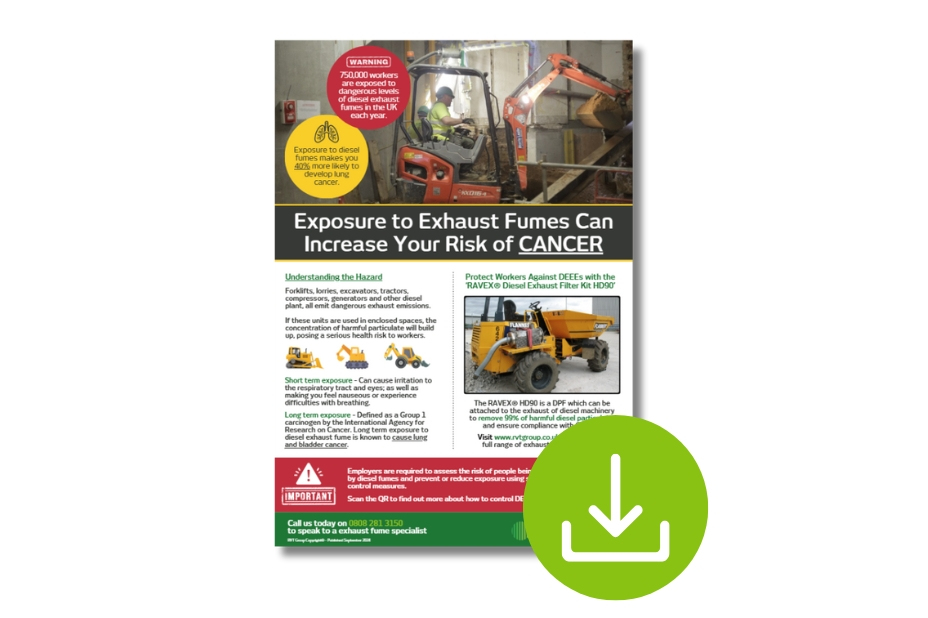 Exhaust Health and Safety Poster Screenshot