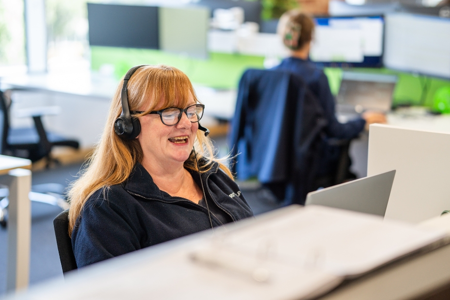 Reception customer service