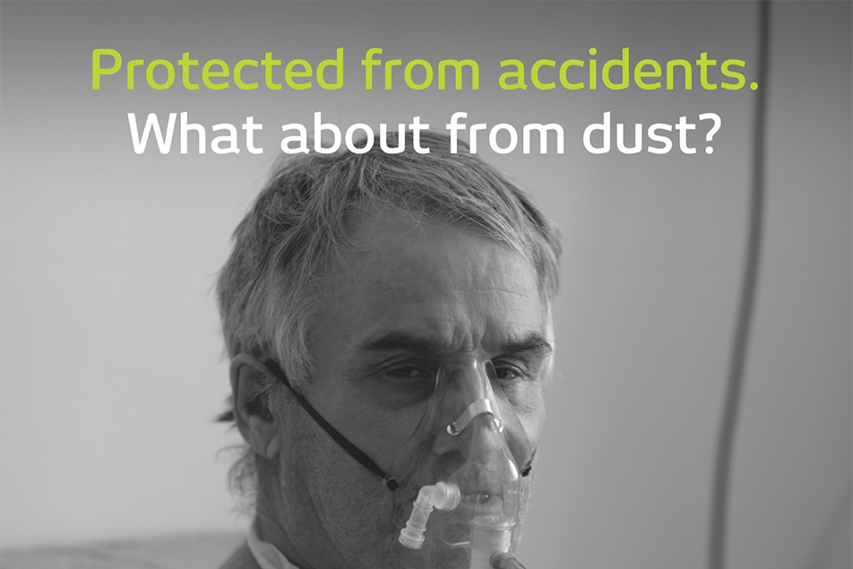 Dangers of Dust Inhalation Free Poster RVT Group
