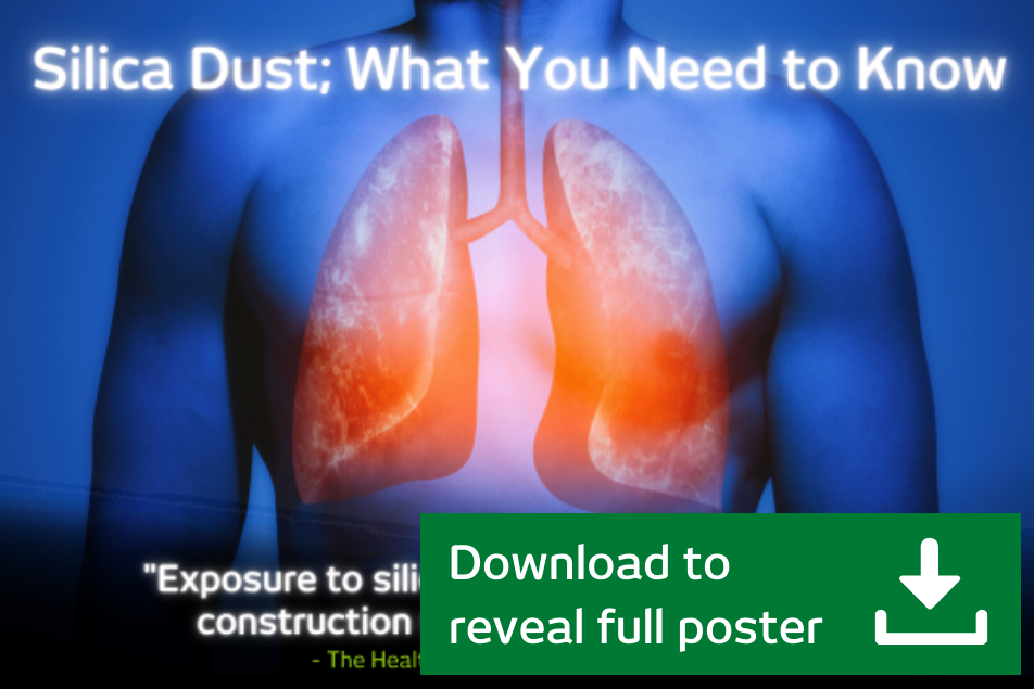 Free Poster l Silica Dust l What You Need to Know RVT Group