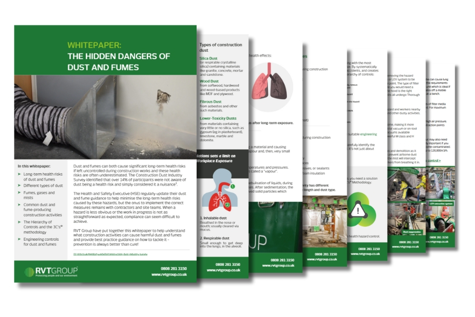 Thumbnail of the hidden dangers dust and fumes whitepaper