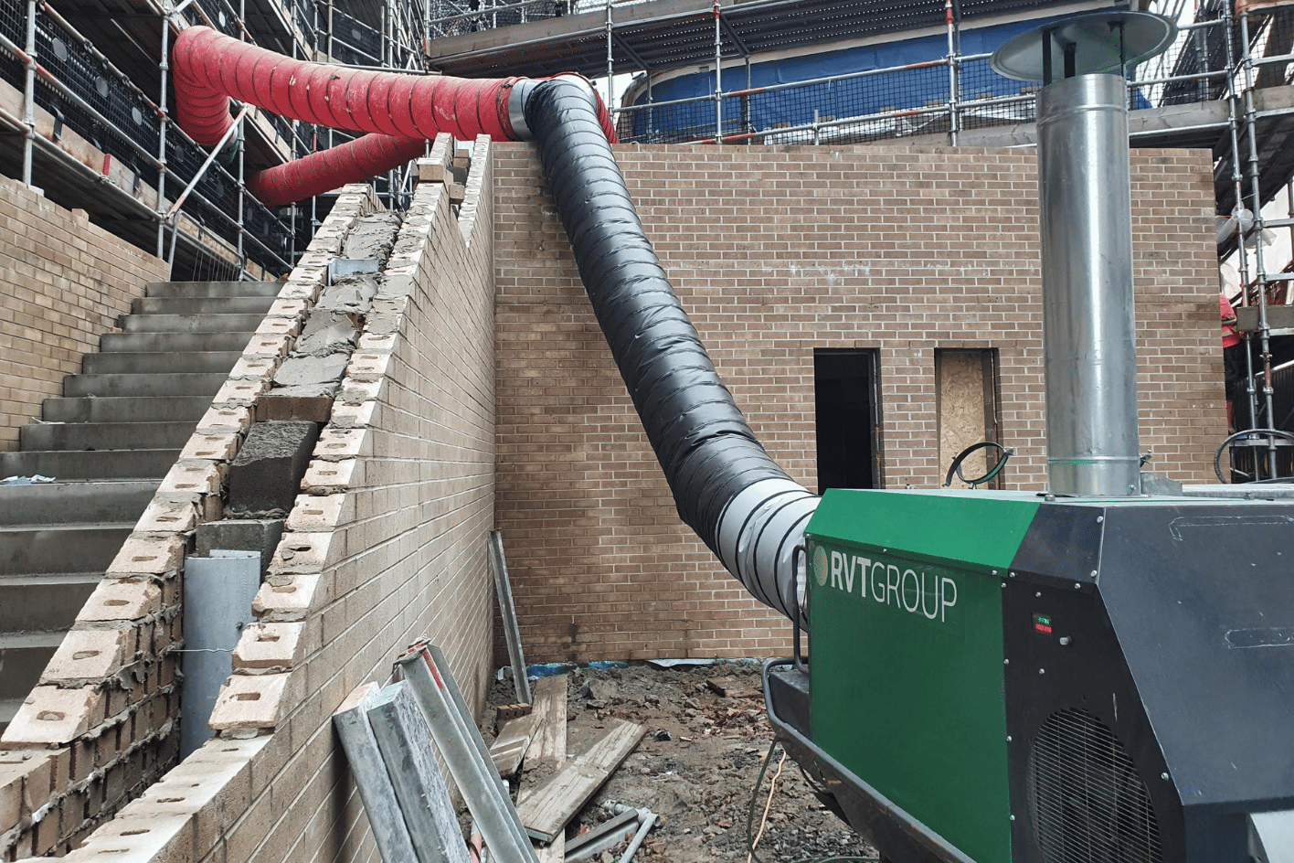CLIMEX® Indirect Oil Fired Site Heater 110M