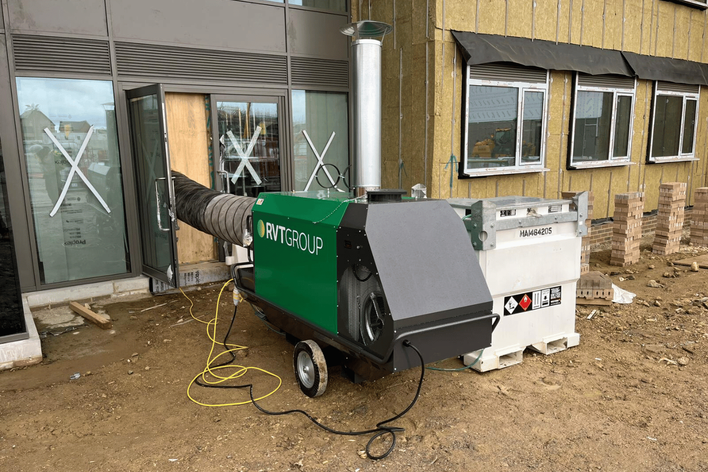 CLIMEX® Indirect Oil Fired Site Heater 150M