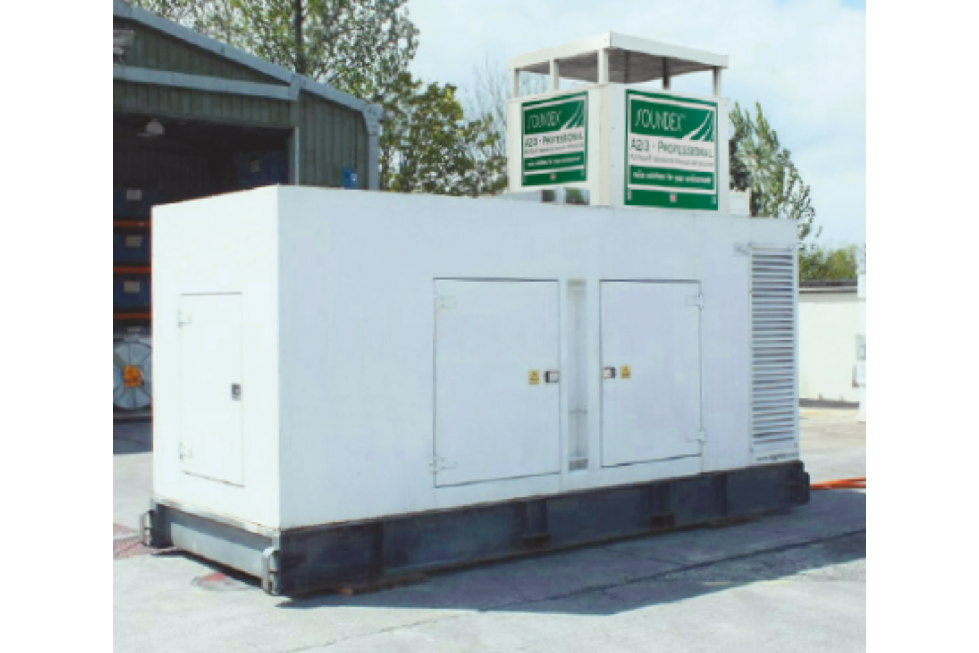 Soundex Generator Exhaust Attenuator Noise RVT Group