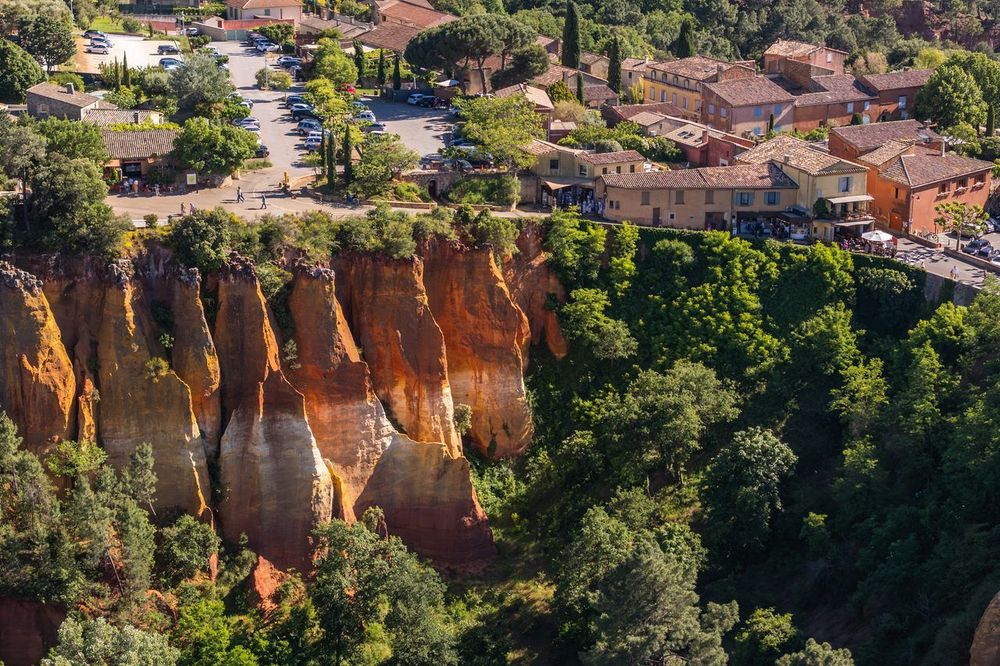 Roussillon Provenza ocre
