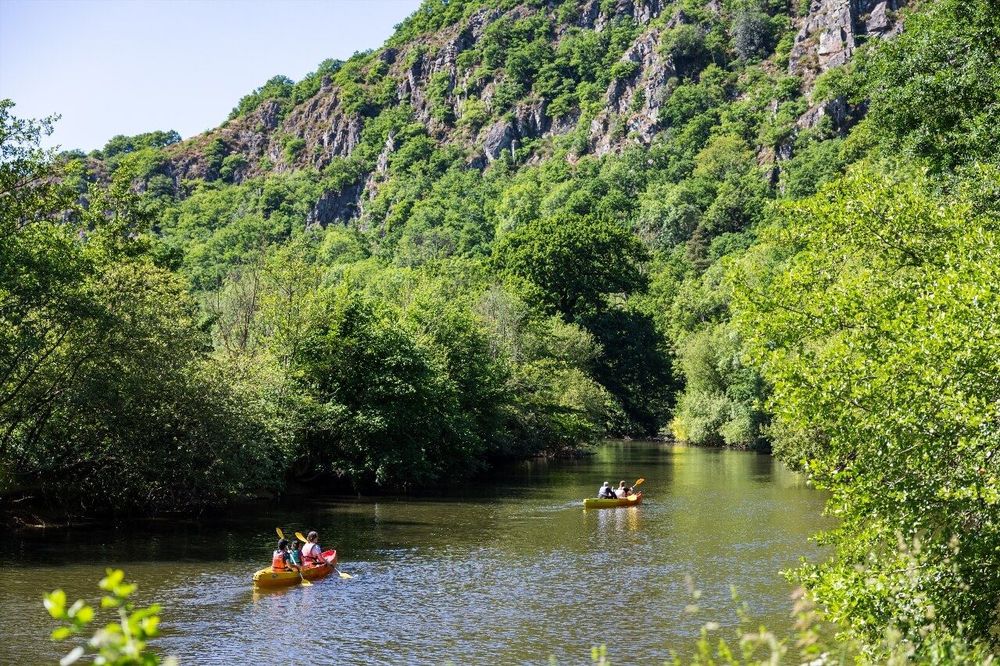 kayak river Normandy