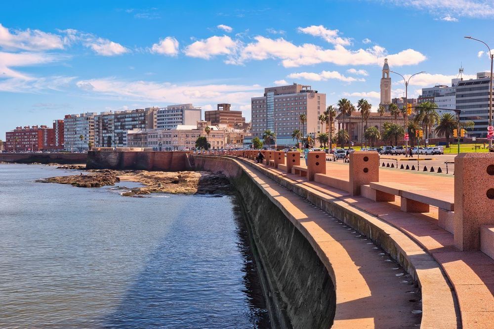 Paseo peatonal de Montevideo