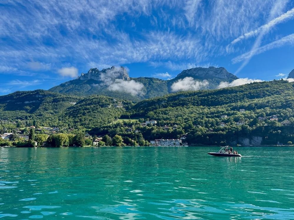 Talloires lake Annecy