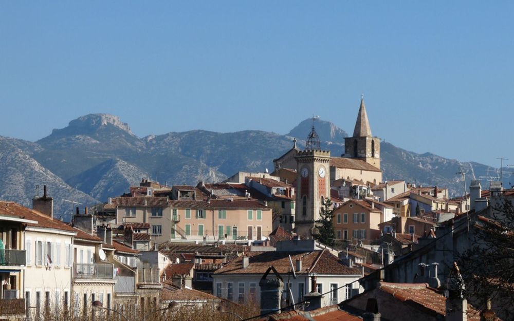 Centro,De,La,Ciudad,De,Aubagne,,Provenza