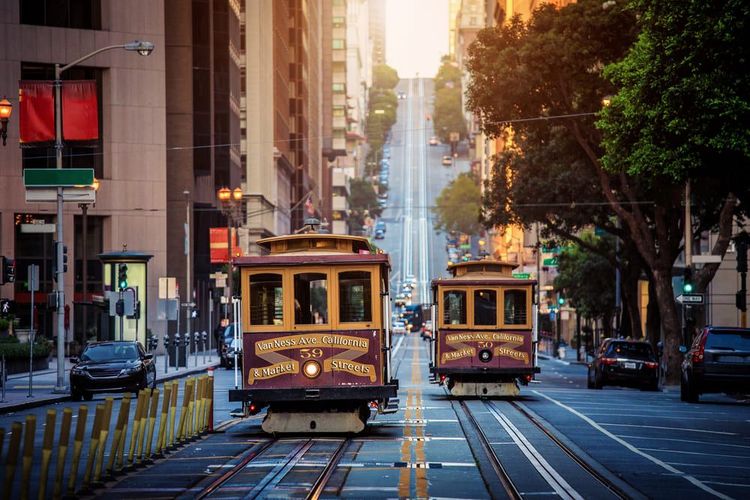 Arrivée à San Francisco