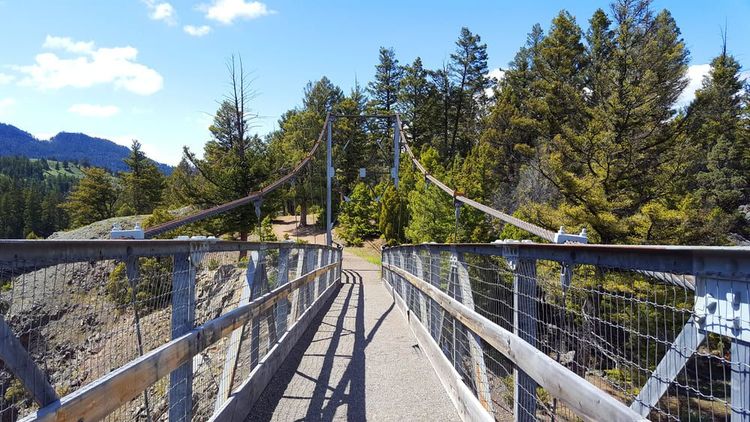 Hellroaring Suspension Bridge