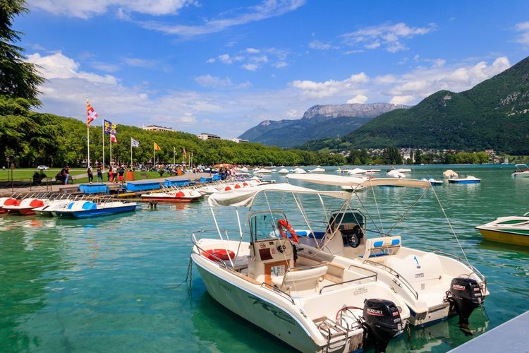 Lac Annecy pédalo
