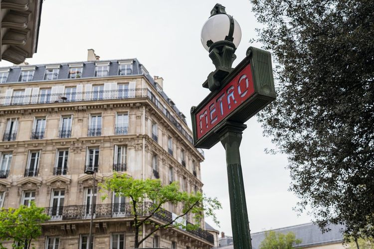 Métro Paris Marais