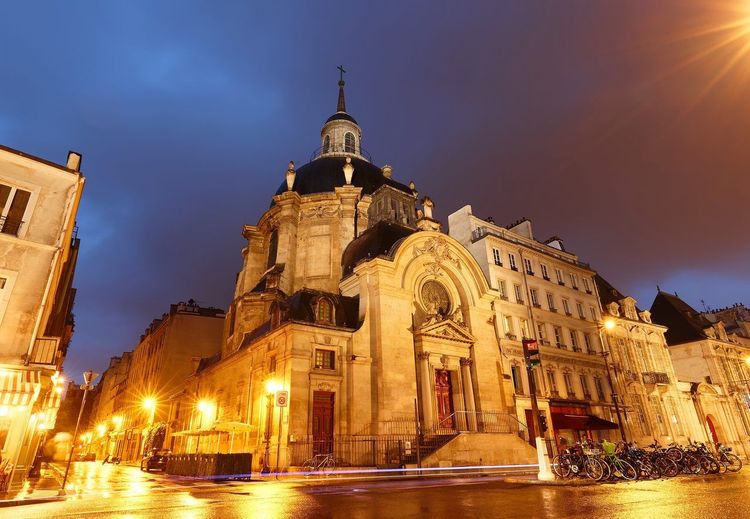 Le Marais Paris nuit