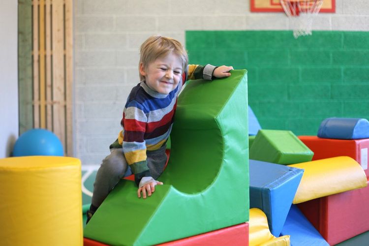 escalade enfant bloc