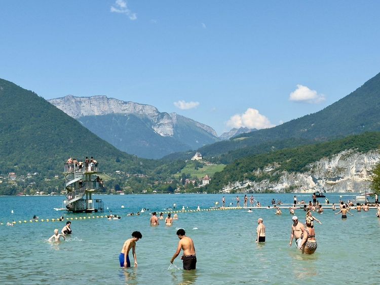 lac d'Annecy famille