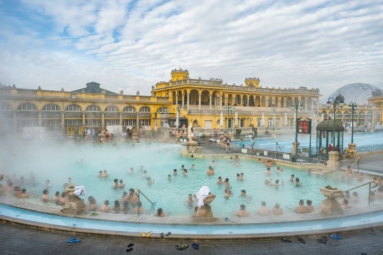 Thermes Budapest hiver