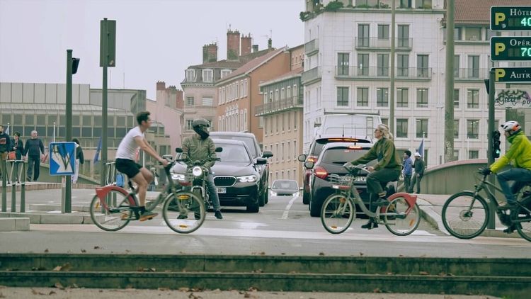 Pistes cyclables Lyon