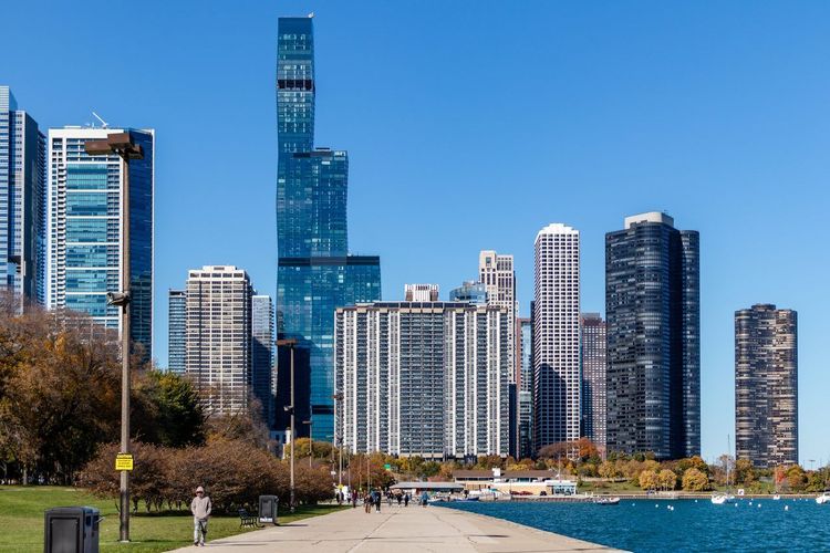 Chicago lakefront été