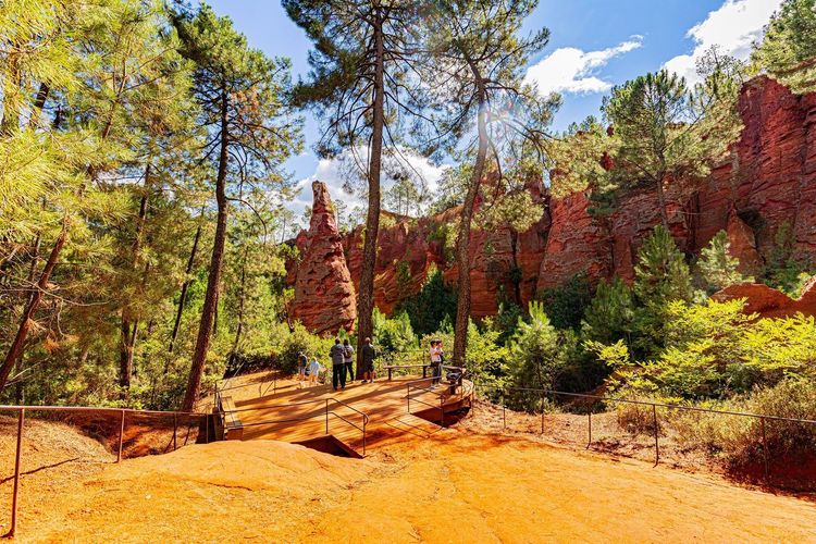 Sentier des ocres Roussillon