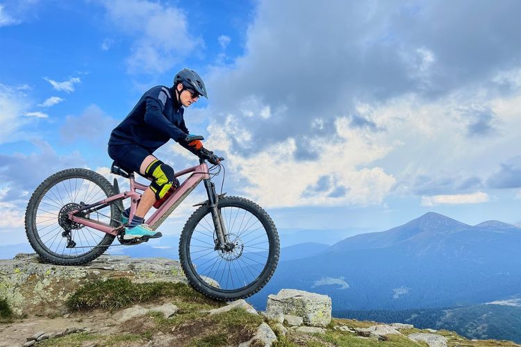 VTT électrique montagne