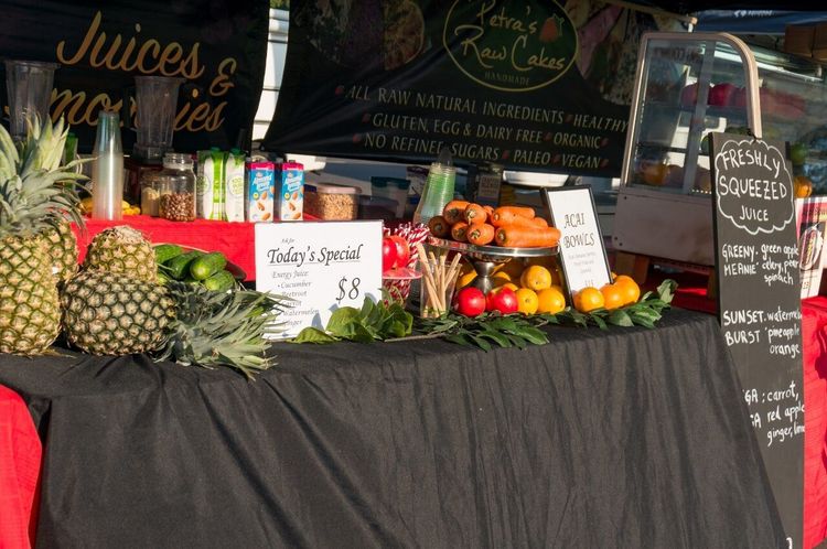 Marché bio Darwin