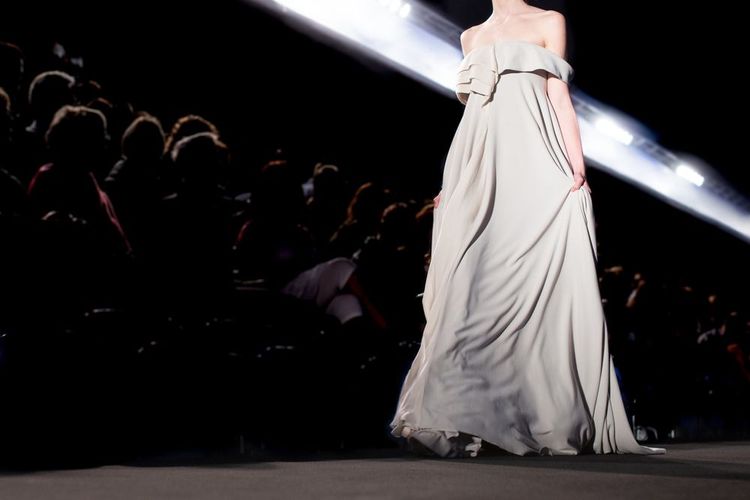 A,Fashion,Model,At,A,Catwalk,During,A,Fashion,Show