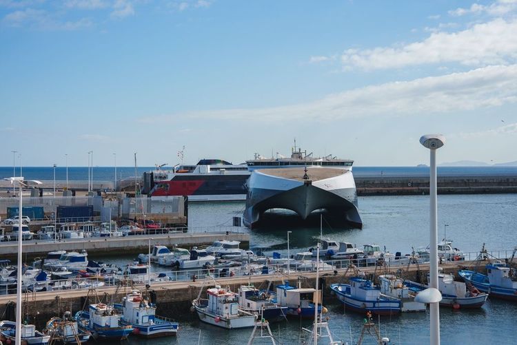 ferry-modern-port
