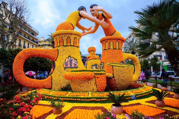 corso citrons Menton