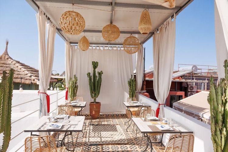 terrasse riad Marrakech