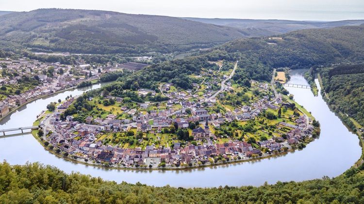 Monthermé Meuse méandre