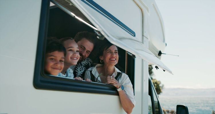 famille camping nature