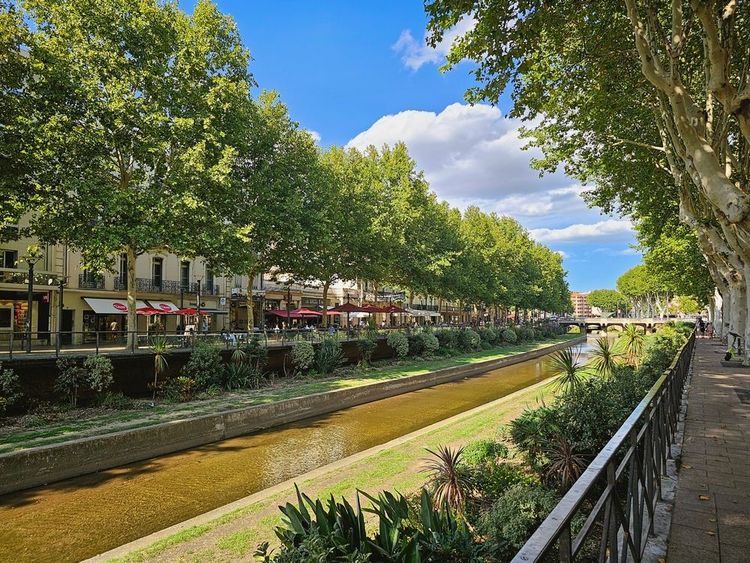 Perpignan,,France, , ,20,September,2023,,Beautiful,Water,Canal