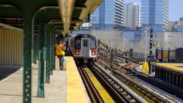 New York City train voyage