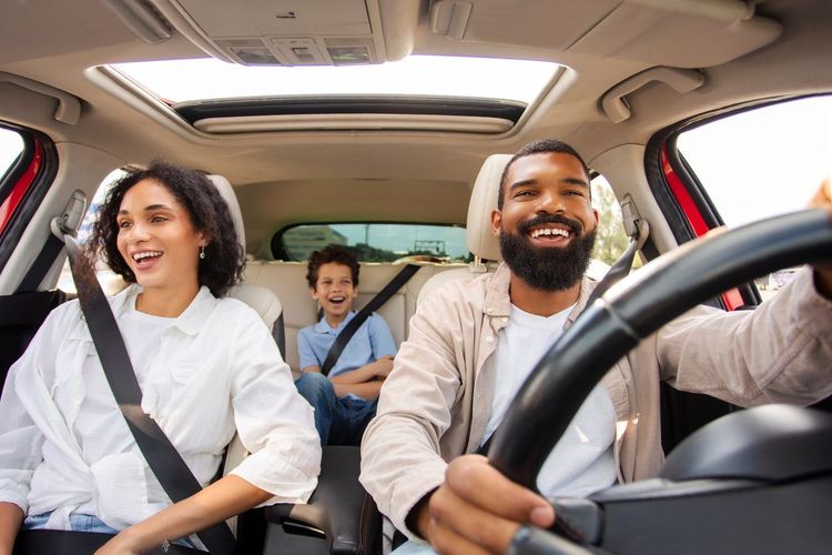 trajet voiture enfants vacances