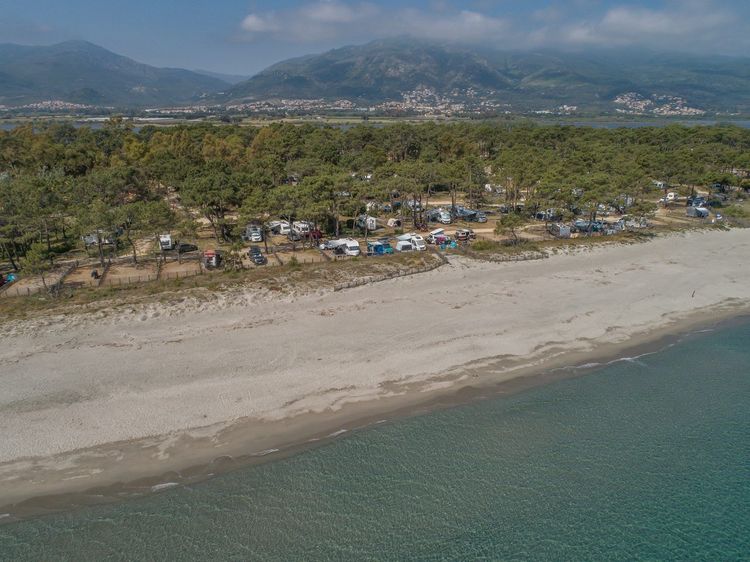 camping bord de mer Corse