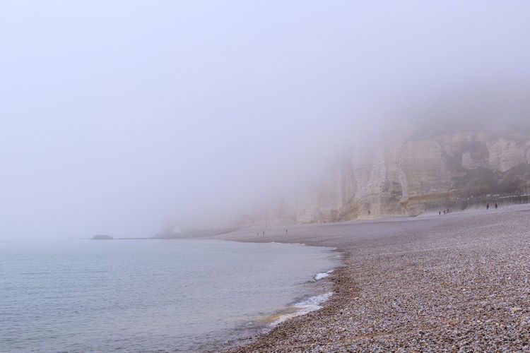 Plage d'Étretat galets