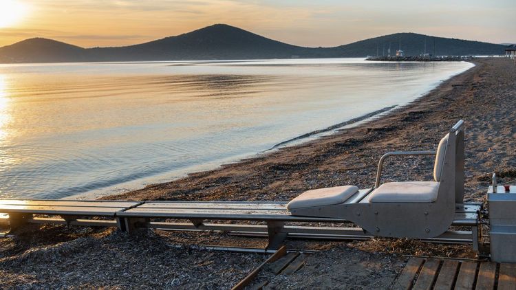 plage accessible handicap