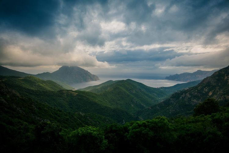 route de montagne Corse