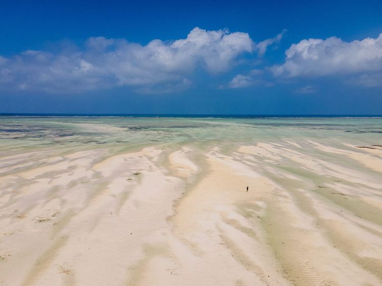 marée basse Zanzibar