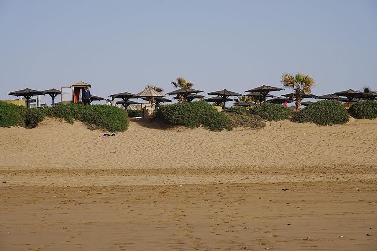 Agadir plage hiver