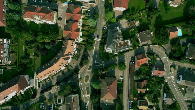 Carte quartiers Annecy