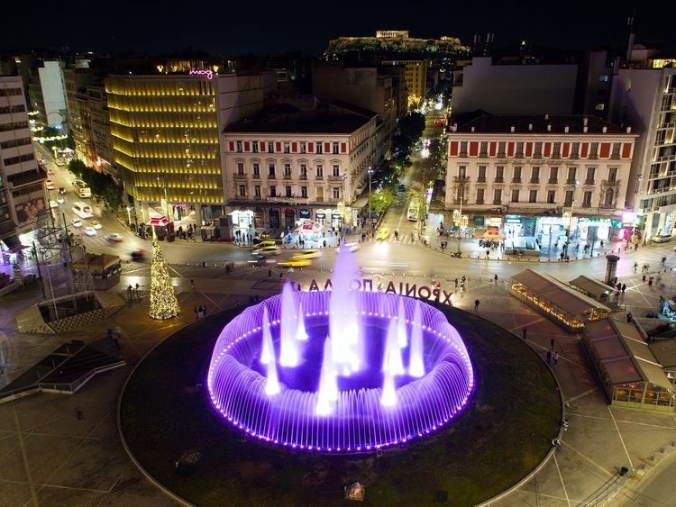 Place Omonia Athènes