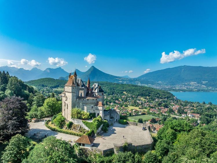 Lac Annecy châteaux
