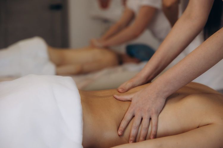 spa détente couple