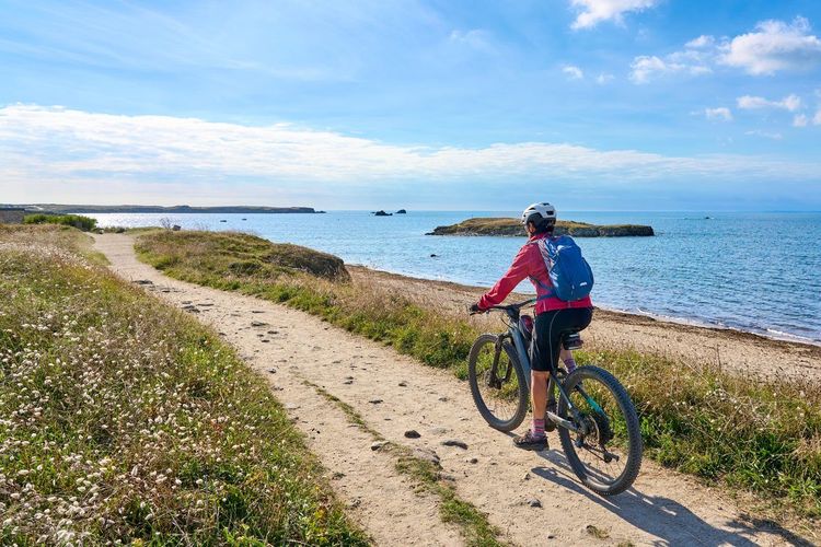 presqu'île à vélo