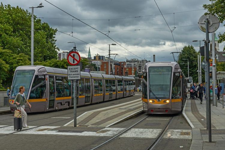 Tram Luas Dublin