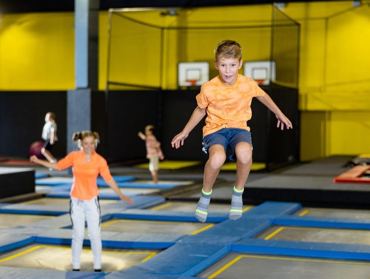 parc de trampolines intérieur