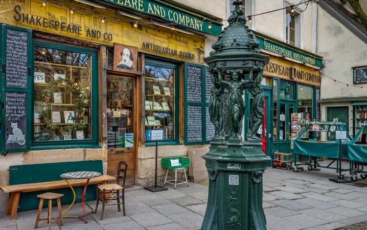 Shakespeare and Company librairie